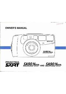 Praktica (VEB) Sport Nova SA 90 manual. Camera Instructions.